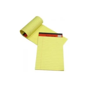 LEGAL PAD A5 WHITE/YELLOW