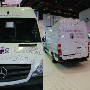 Vehicle Sticker pasting