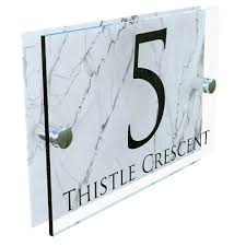 MARBLE SIGN