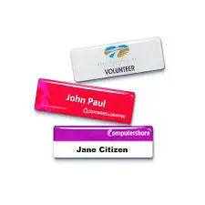 EPOXY NAME BADGE