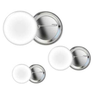 ALUMINUM BUTTON BADGES