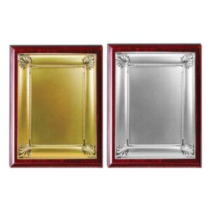 WOODEN PLAQUES WITH SPANISH PLATE